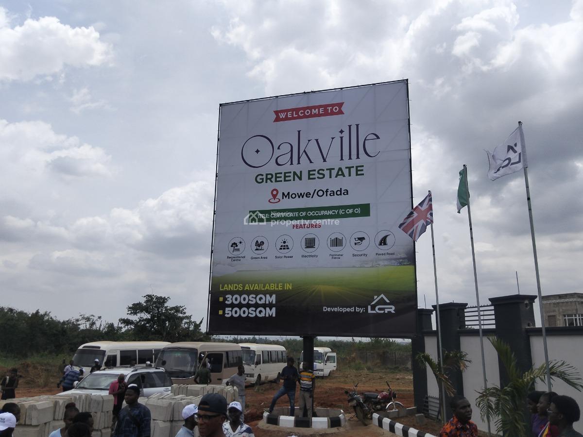 Land with C of O Suitable for Residential, Oakville Green Estate, Mowe Ofada, Ogun, Residential Land for Sale