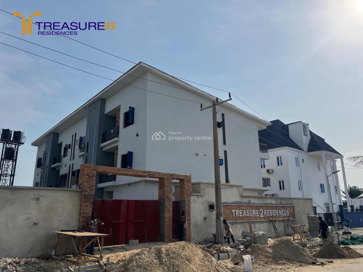 Spacious 2 Bedrooms Flat, Abijo, Ibeju Lekki, Lagos, Block of Flats for Sale