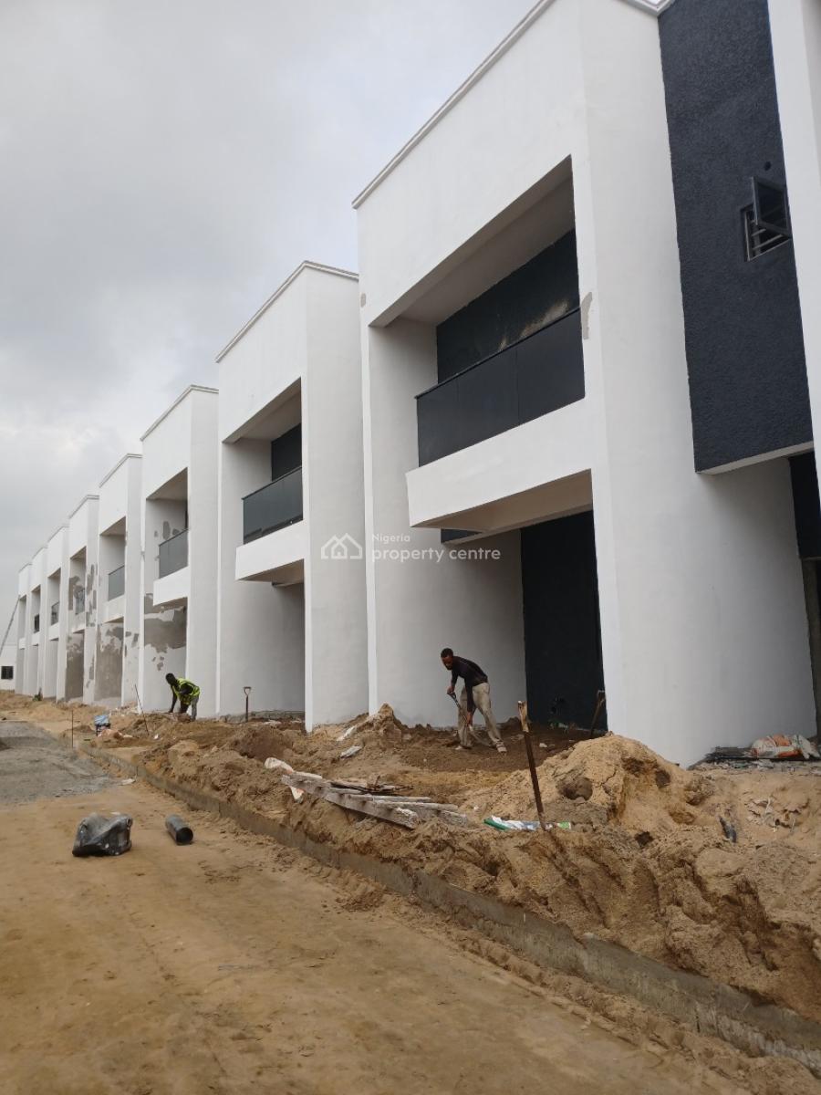 Luxury 3 Bedrooms Duplex with a Bq, Abijo, Ibeju Lekki, Lagos, Terraced Duplex for Sale
