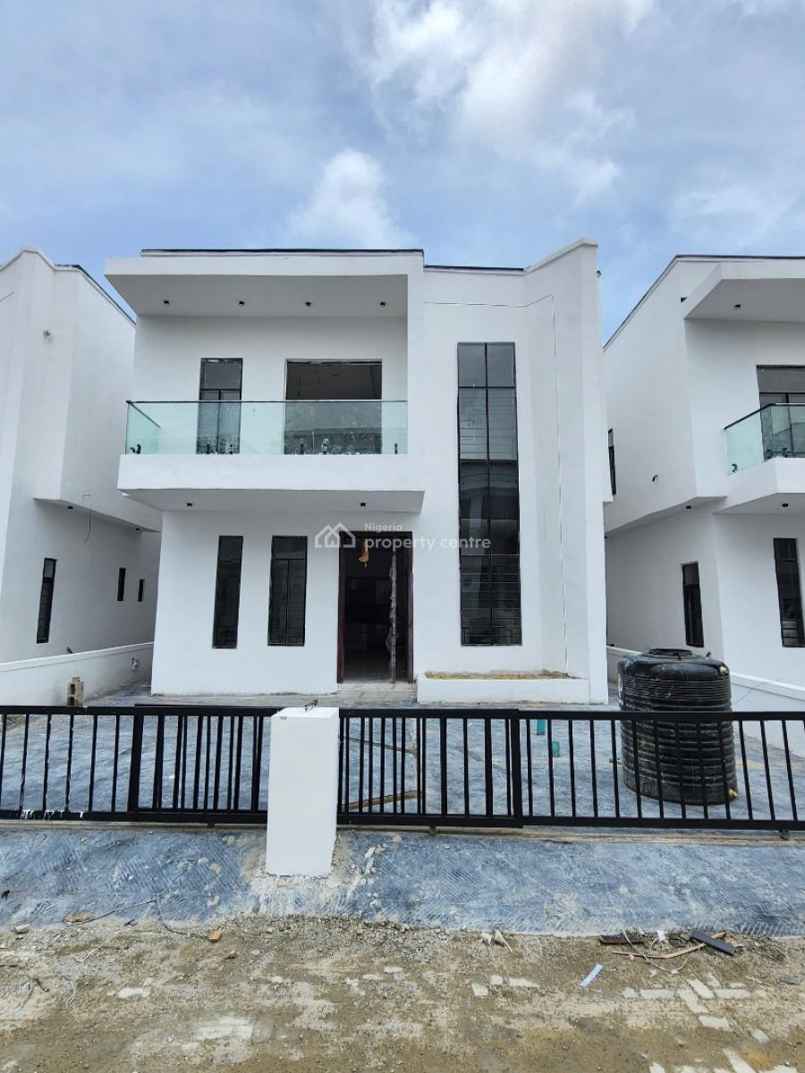 Nicely Built 4 Bedroom Detached Duplex with Bq, Sangotedo, Ajah, Lagos, Detached Duplex for Sale