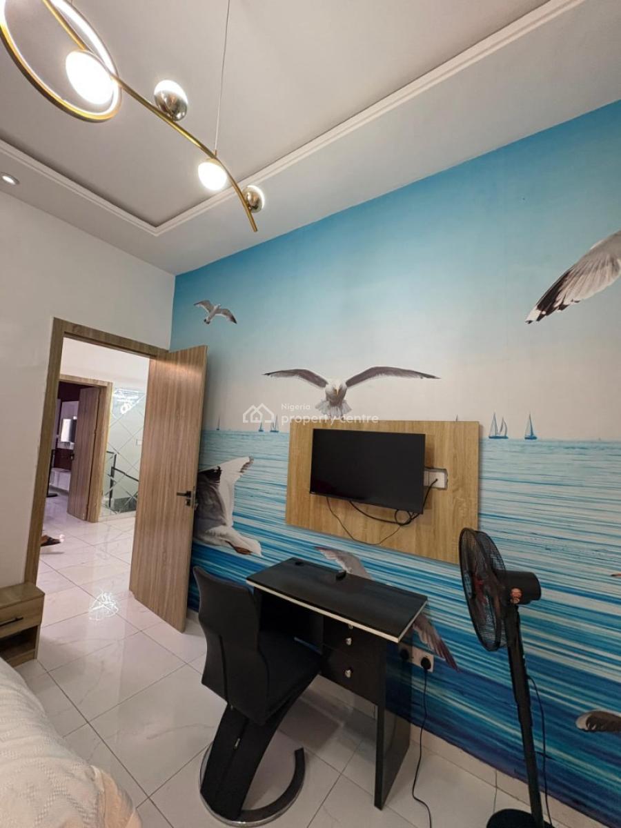 Luxury Fully Furnished 4 Bedroom Semi Detached Duplex with Excellent, Orchid Road Dpk, Lekki, Lagos, Semi-detached Duplex for Rent