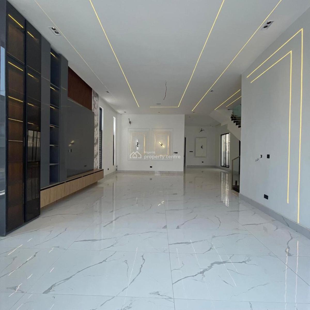 Contemporary 5 Bedroom Fully Detached Duplex with Bq, Pool, & Gym, Lekki County, Lekki, Lagos, Detached Duplex for Sale