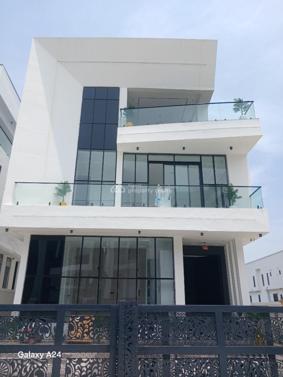 Massive 6bedroom Detached Duplex with Elevator, Pool and Bqs, Chevron Alternative Route, Lekki Expressway, Lekki, Lagos, Detached Duplex for Sale