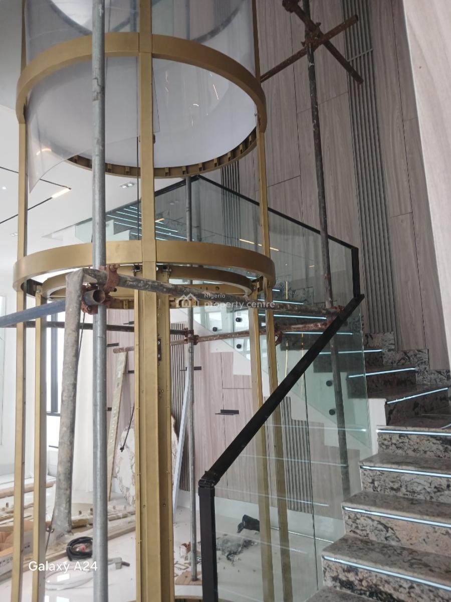 Massive 6bedroom Detached Duplex with Elevator, Pool and Bqs, Chevron Alternative Route, Lekki Expressway, Lekki, Lagos, Detached Duplex for Sale