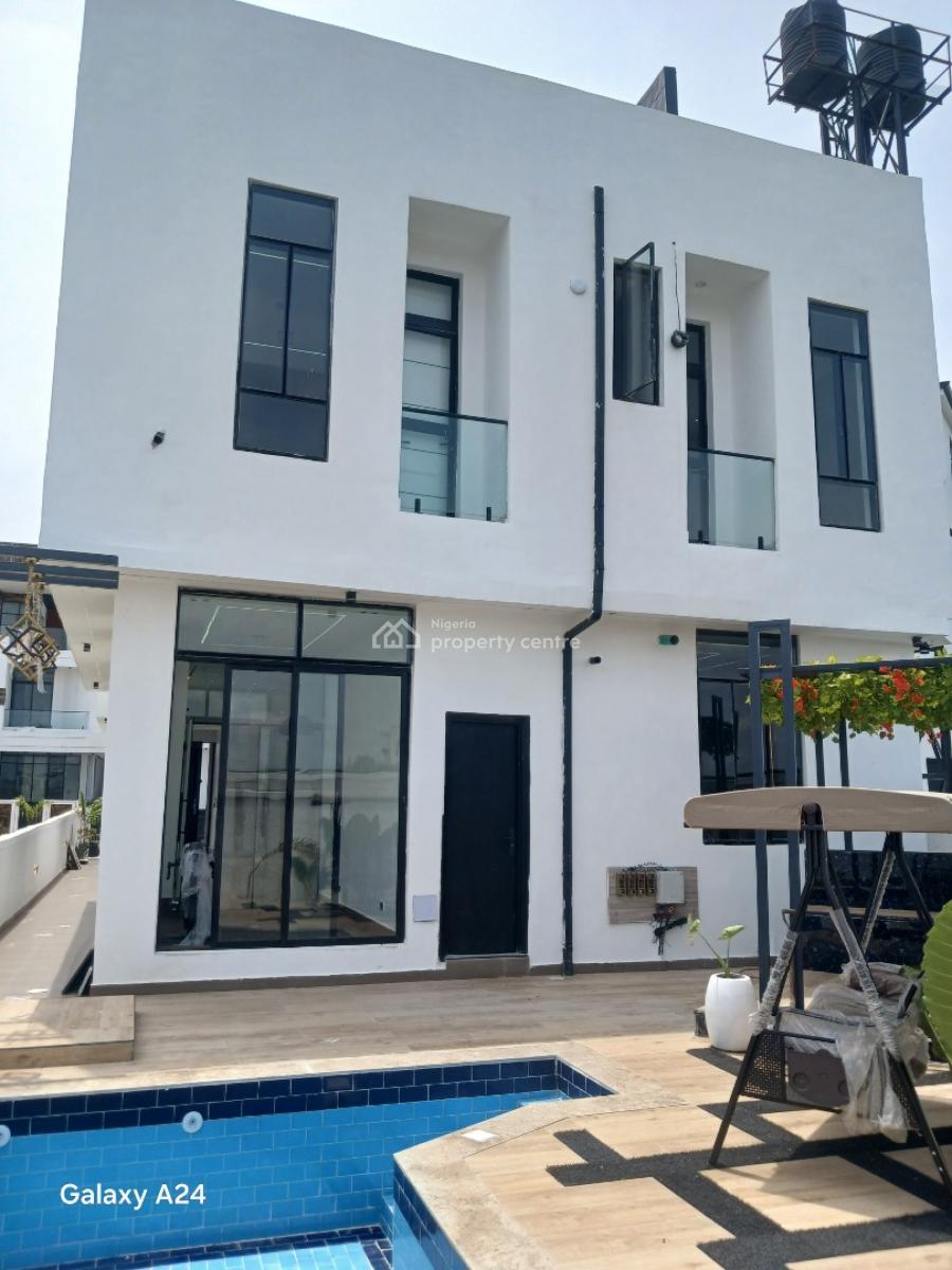 Massive 6bedroom Detached Duplex with Elevator, Pool and Bqs, Chevron Alternative Route, Lekki Expressway, Lekki, Lagos, Detached Duplex for Sale