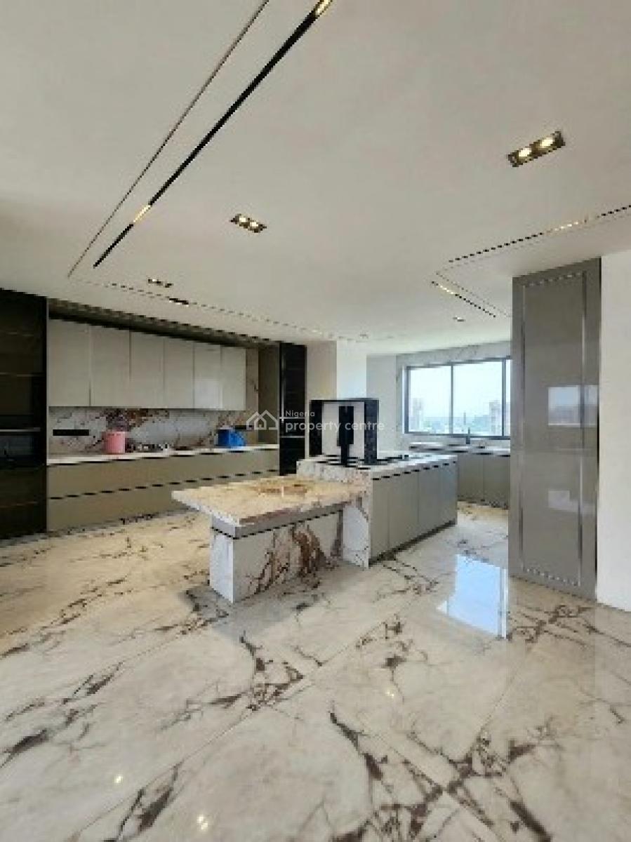 5 Bedroom Automated Penthouse + 2 Rooms Bq + Elevator + Cinema, Banana Island, Ikoyi, Lagos, House for Sale