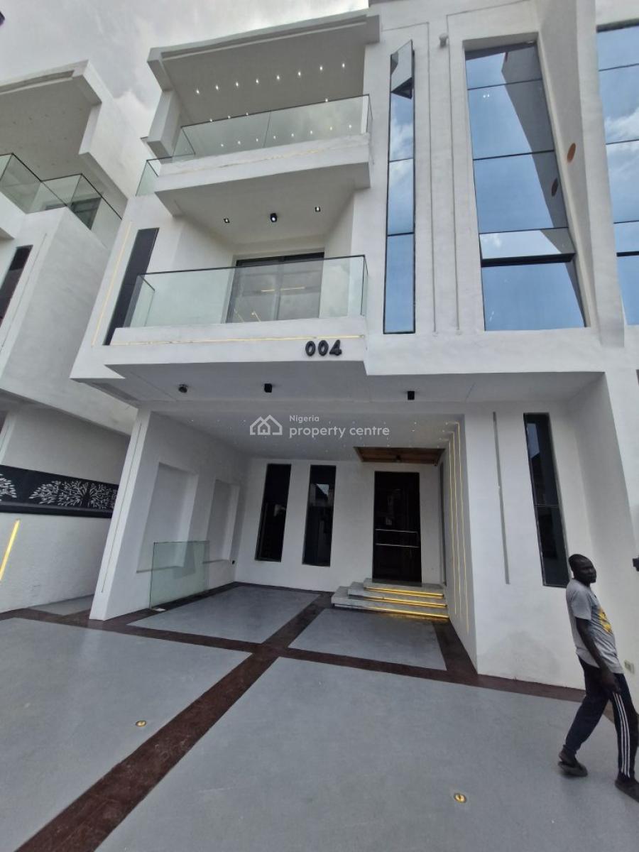 Fully Automated 4 Bedroom Luxury Duplex with Bq on Two Floors, Agungi Lekki Lagos, Agungi, Lekki, Lagos, Semi-detached Duplex for Sale