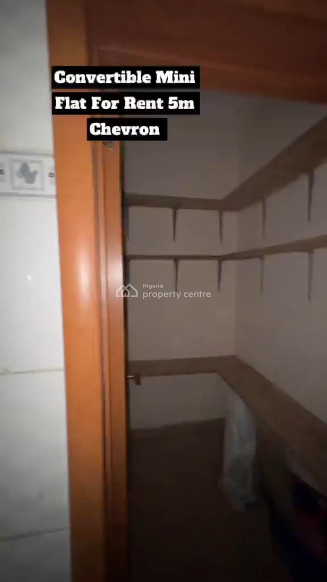 Convertible Mini Apartment, Chevron, Lekki, Lagos, Mini Flat (room and Parlour) for Rent