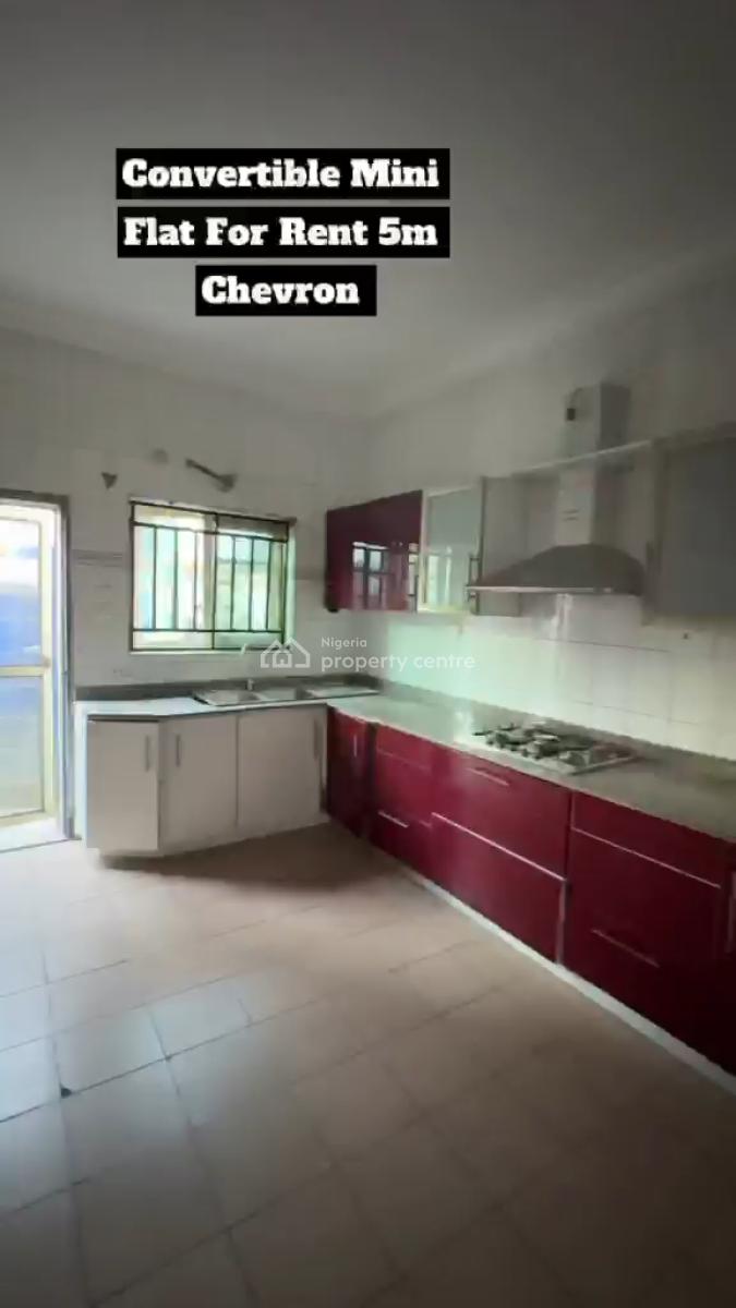 Convertible Mini Apartment, Chevron, Lekki, Lagos, Mini Flat (room and Parlour) for Rent