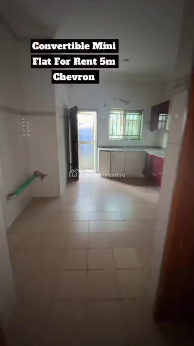 Convertible Mini Apartment, Chevron, Lekki, Lagos, Mini Flat (room and Parlour) for Rent