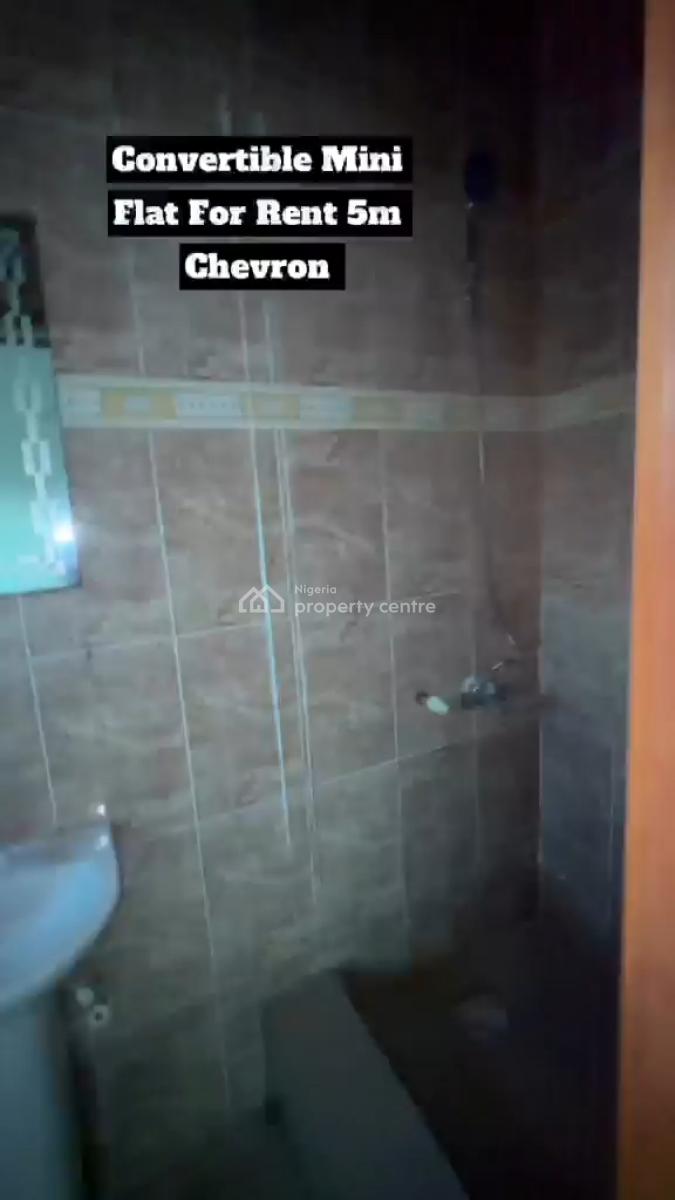 Convertible Mini Apartment, Chevron, Lekki, Lagos, Mini Flat (room and Parlour) for Rent