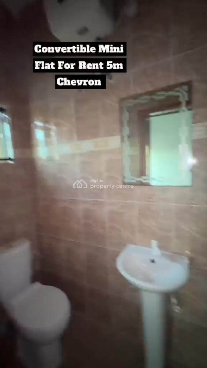 Convertible Mini Apartment, Chevron, Lekki, Lagos, Mini Flat (room and Parlour) for Rent
