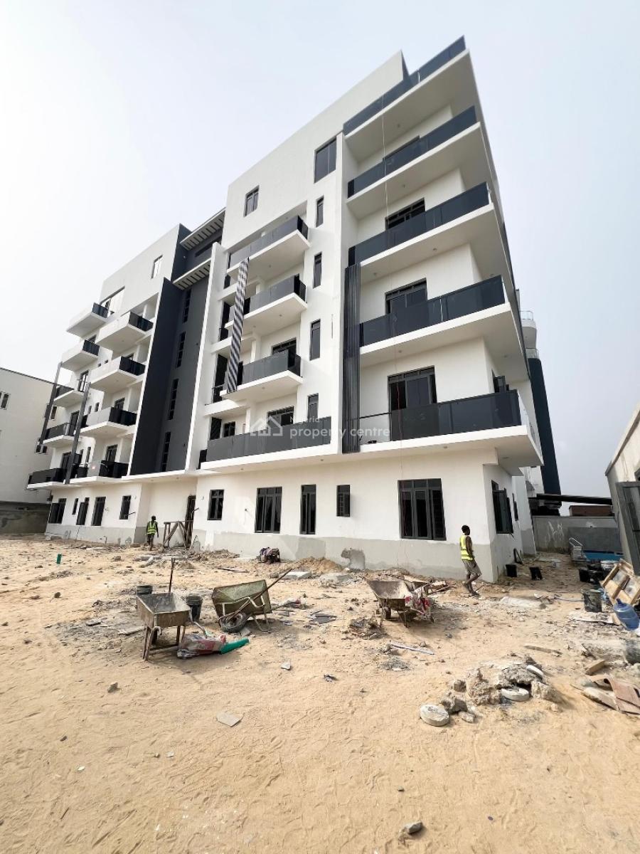 Luxury 2 Bedroom Serviced Apartment in a Secure Estate, Ologolo, Lekki, Lagos, Flat / Apartment for Sale