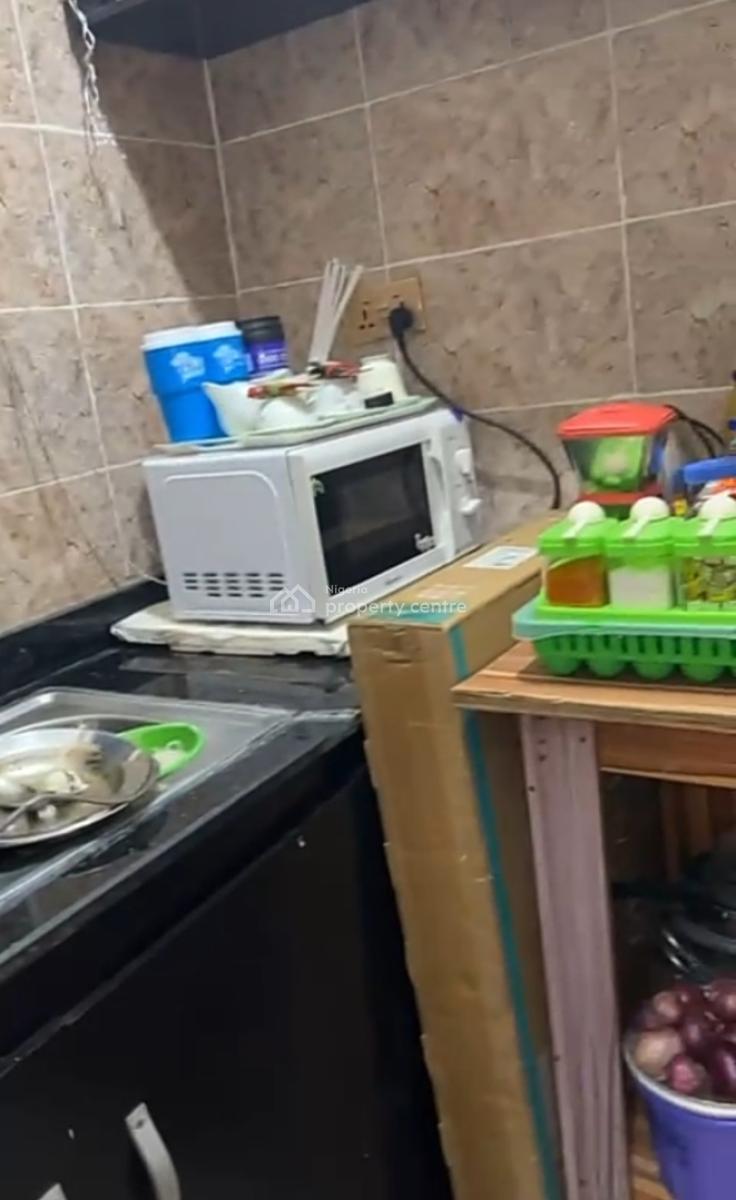 Furnished Bedroom Inside a Furnished 2bedroom Shared Apt { Video}, Near Maruwa Park Okun Ajah, Ajah, Lagos, Self Contain (single Rooms) for Rent