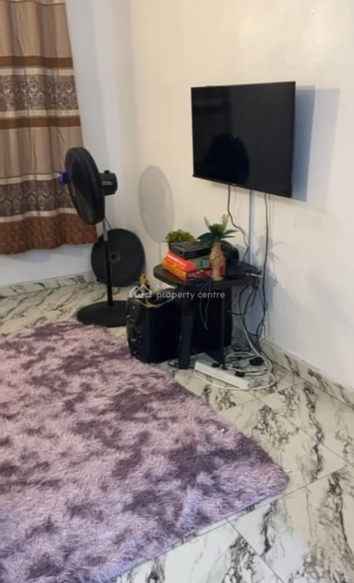 Furnished Bedroom Inside a Furnished 2bedroom Shared Apt { Video}, Near Maruwa Park Okun Ajah, Ajah, Lagos, Self Contain (single Rooms) for Rent