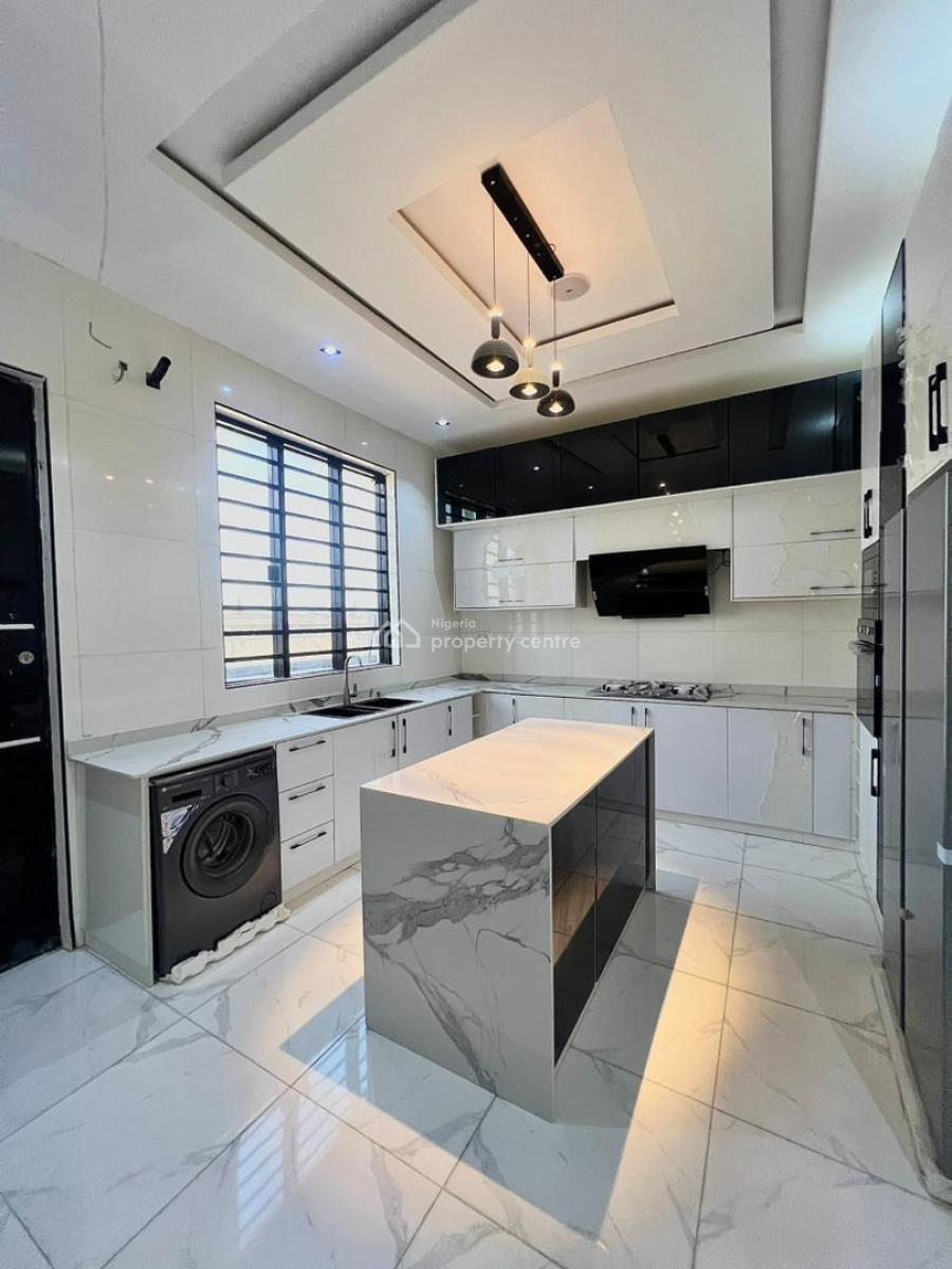Luxury 5-bedroom Fully Detached House + Bq & Swimming Pool, Chevron Drive, Chevron, Lekki, Lagos, Detached Duplex for Sale