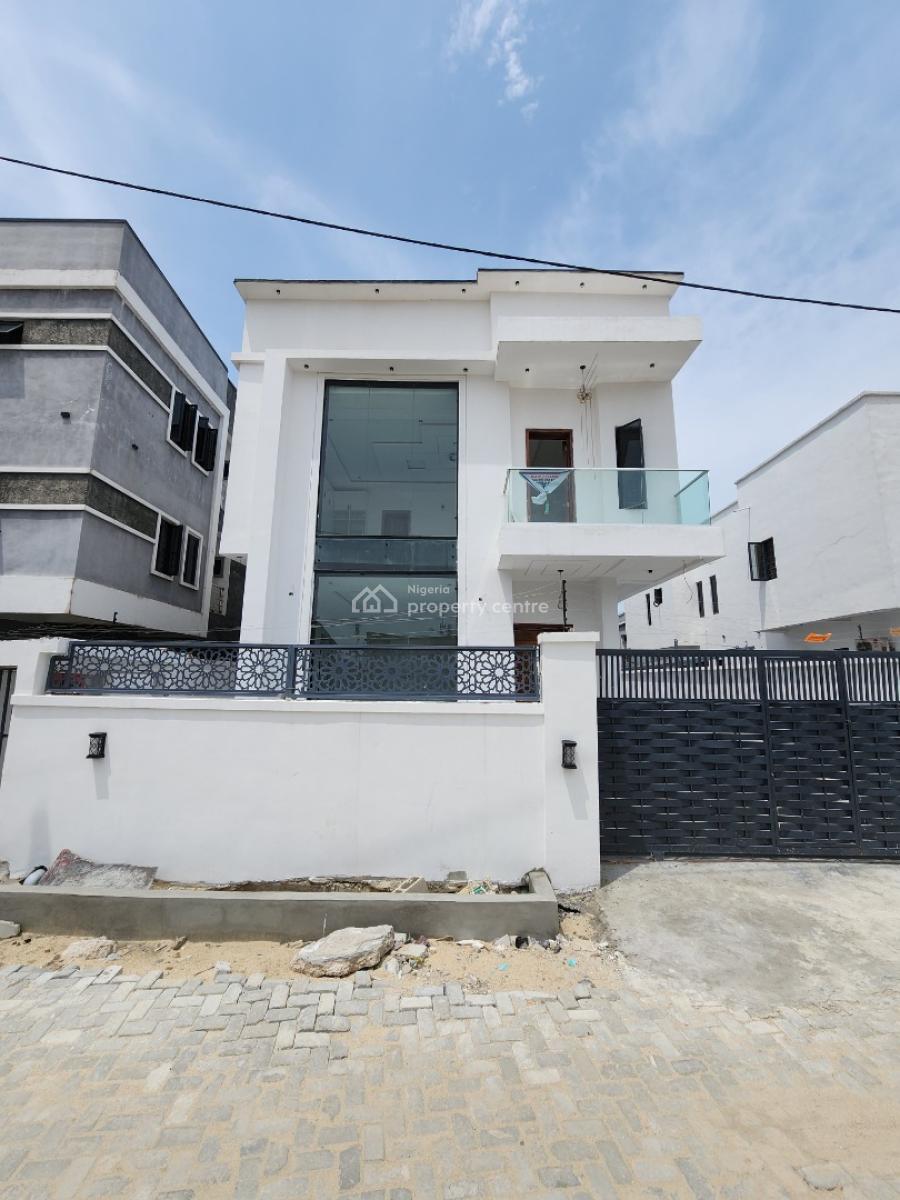 Nicely Built 4 Bedroom Detached Duplex with a Bq & Pool, Sangotedo, Ajah, Lagos, Detached Duplex for Sale