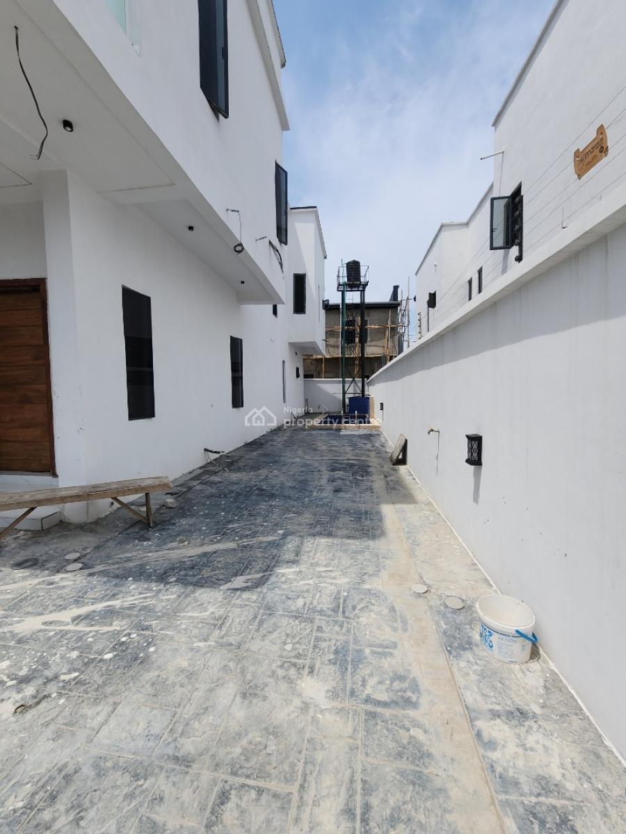 Nicely Built 4 Bedroom Detached Duplex with a Bq & Pool, Sangotedo, Ajah, Lagos, Detached Duplex for Sale