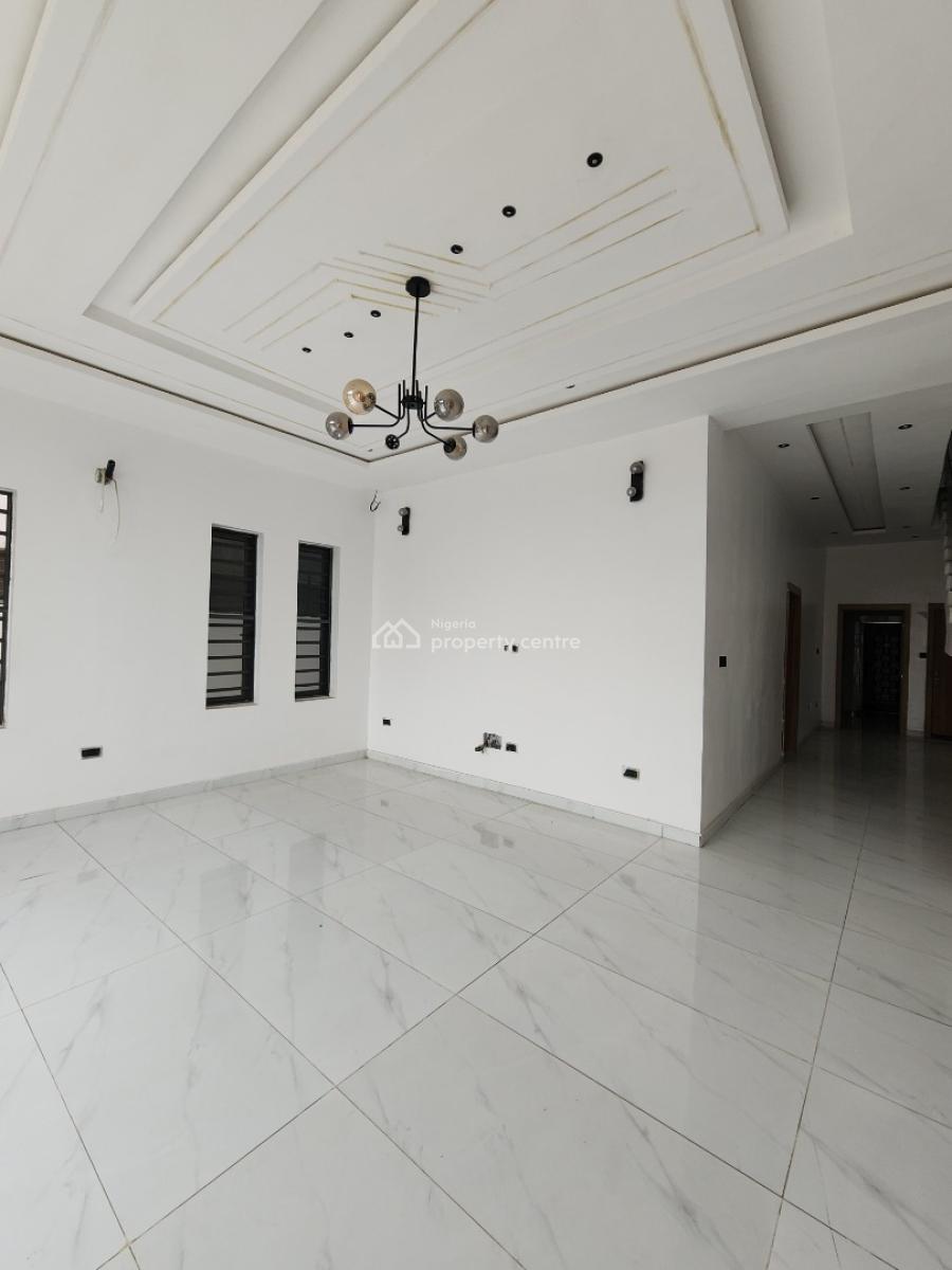 Nicely Built 4 Bedroom Detached Duplex with a Bq & Pool, Sangotedo, Ajah, Lagos, Detached Duplex for Sale