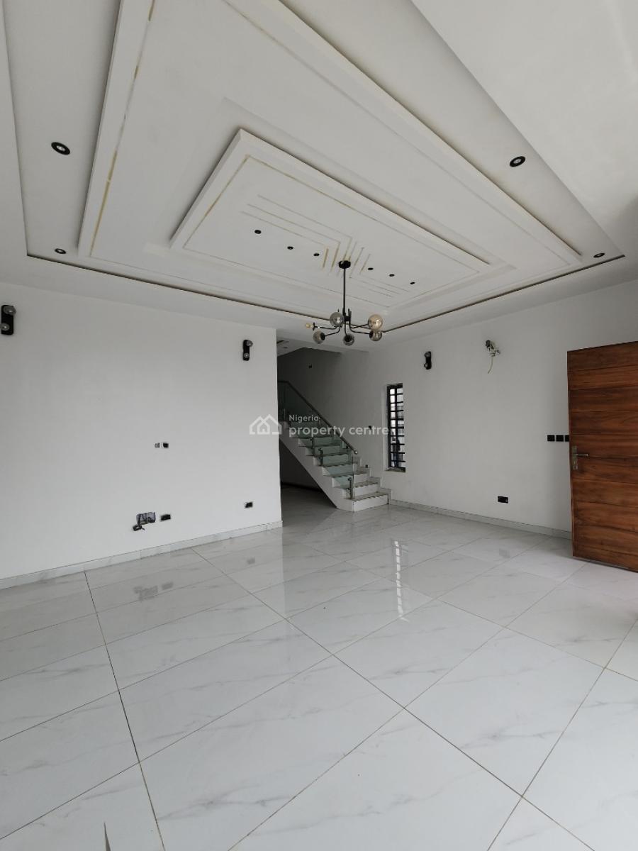 Nicely Built 4 Bedroom Detached Duplex with a Bq & Pool, Sangotedo, Ajah, Lagos, Detached Duplex for Sale