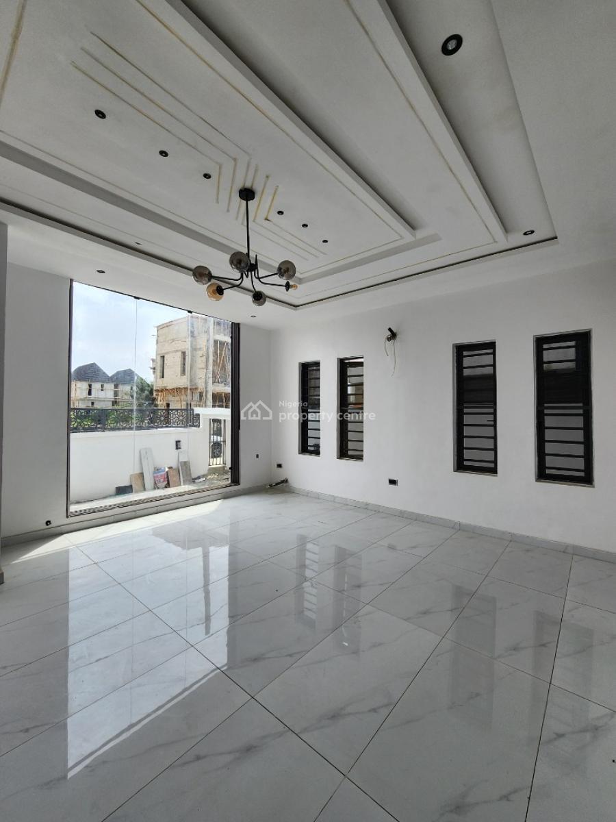 Nicely Built 4 Bedroom Detached Duplex with a Bq & Pool, Sangotedo, Ajah, Lagos, Detached Duplex for Sale