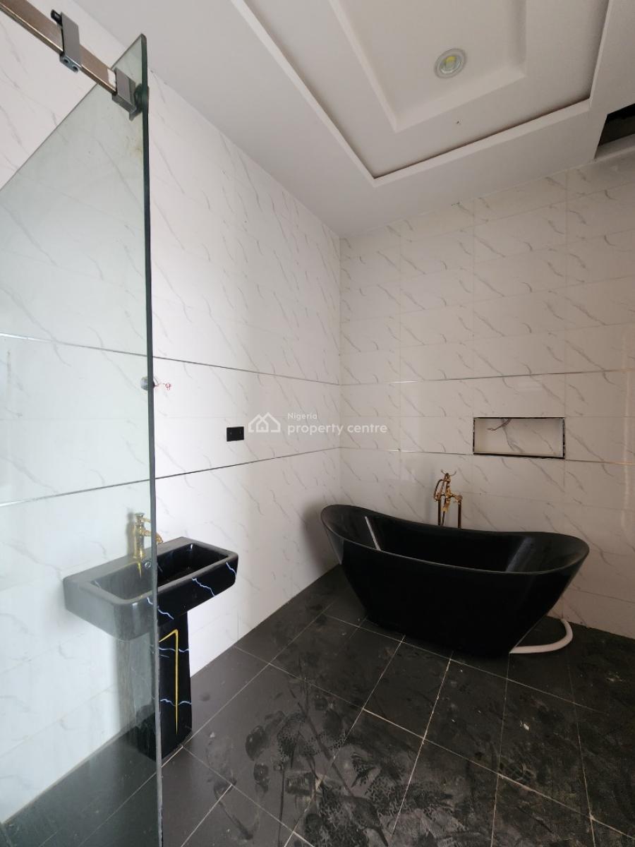 Nicely Built 4 Bedroom Detached Duplex with a Bq & Pool, Sangotedo, Ajah, Lagos, Detached Duplex for Sale