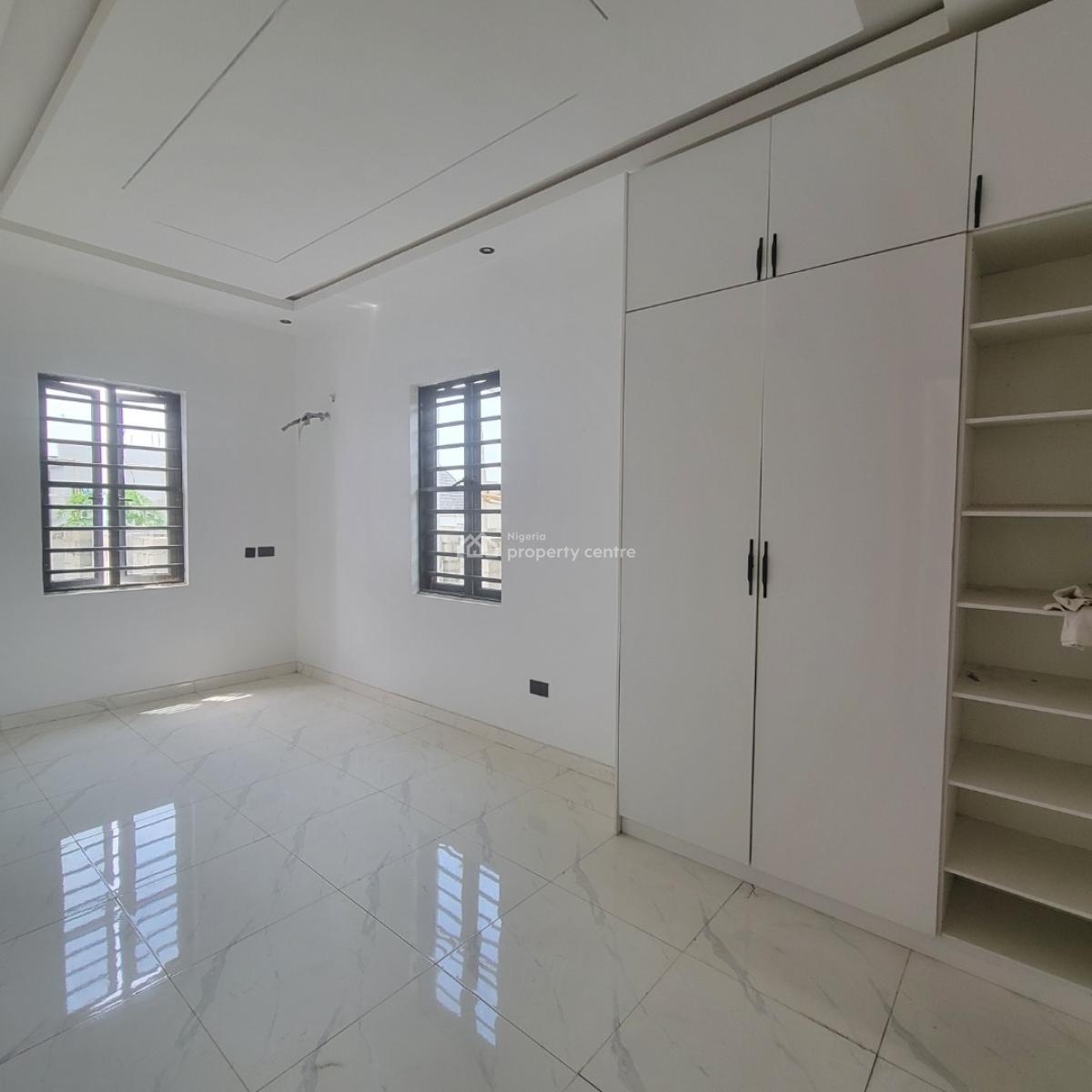 Enormous 4 Bedroom Duplex with a Bq with a Pool, Sangotedo, Ajah, Lagos, Detached Duplex for Sale