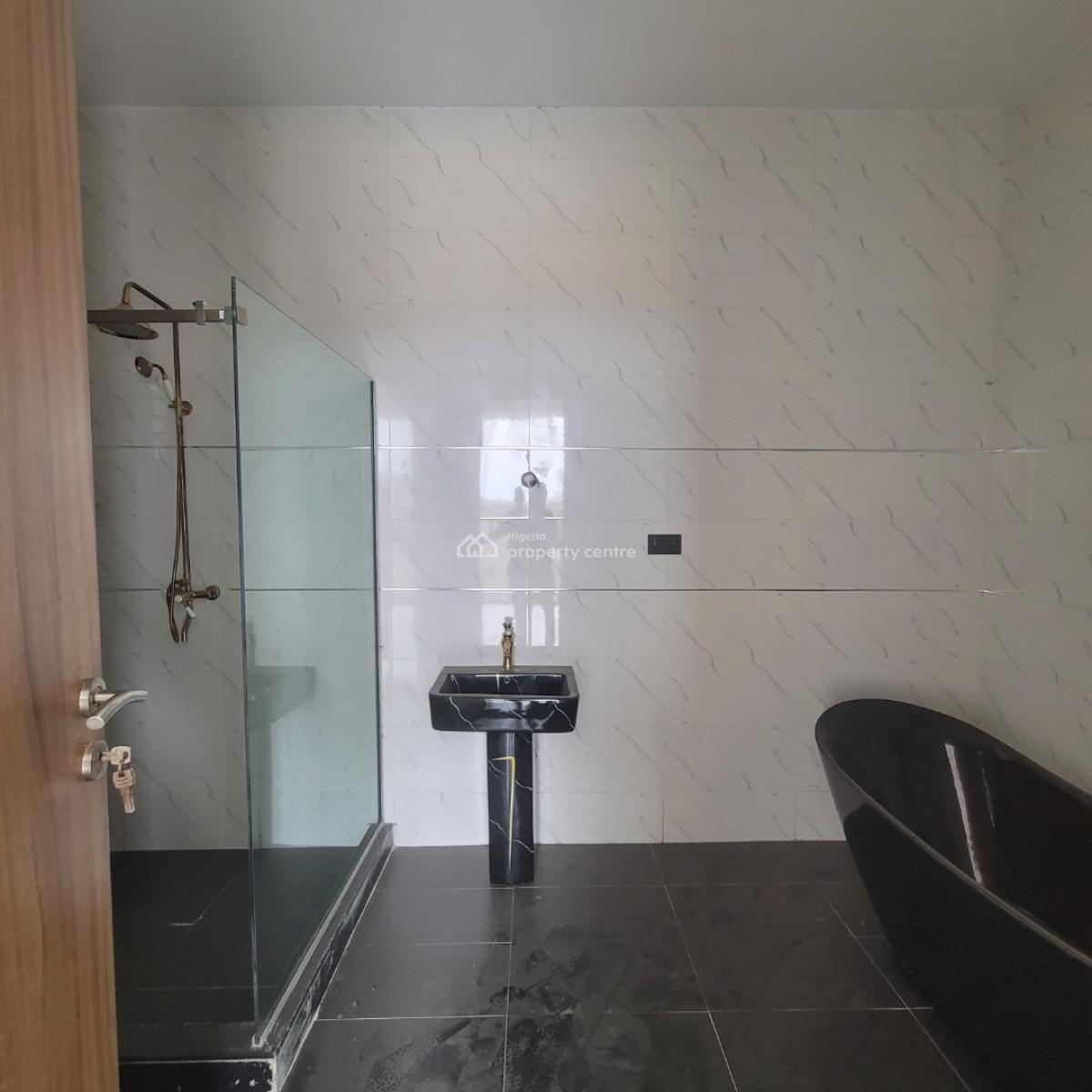 Enormous 4 Bedroom Duplex with a Bq with a Pool, Sangotedo, Ajah, Lagos, Detached Duplex for Sale