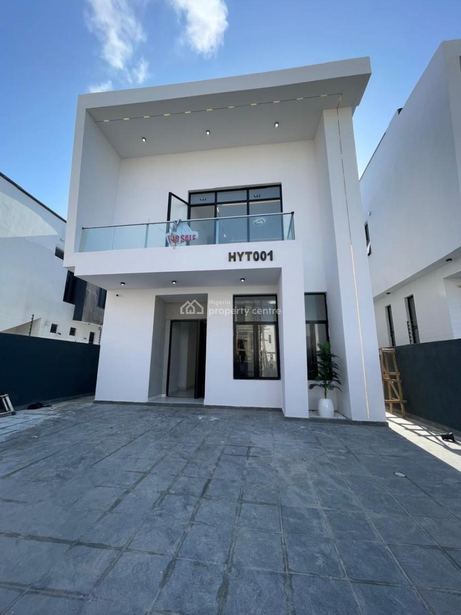 5 Bedroom Fully Detached Duplex with a Pool, Bq, Gym & Home Office, Chevron Toll Gate, Lekki, Lagos, Detached Duplex for Sale