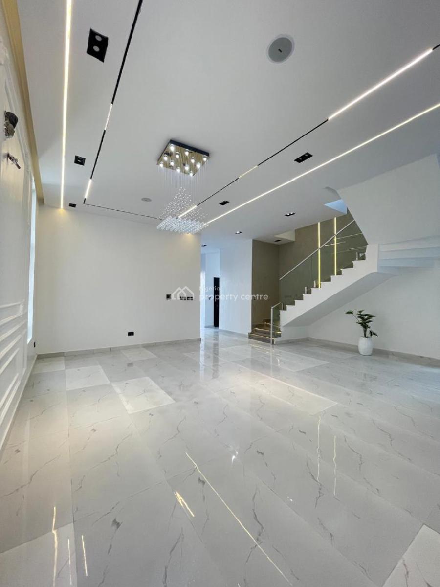 5 Bedroom Fully Detached Duplex with a Pool, Bq, Gym & Home Office, Chevron Toll Gate, Lekki, Lagos, Detached Duplex for Sale