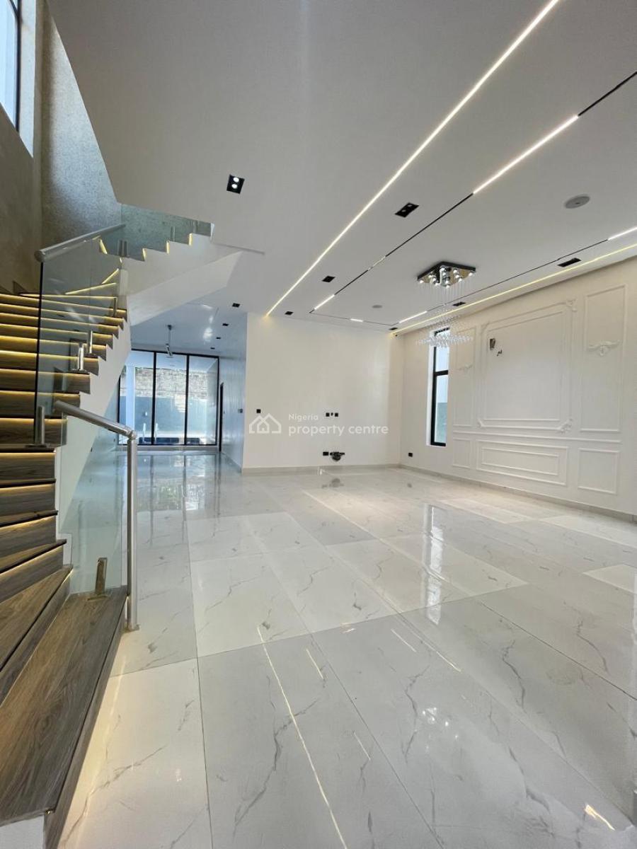 5 Bedroom Fully Detached Duplex with a Pool, Bq, Gym & Home Office, Chevron Toll Gate, Lekki, Lagos, Detached Duplex for Sale