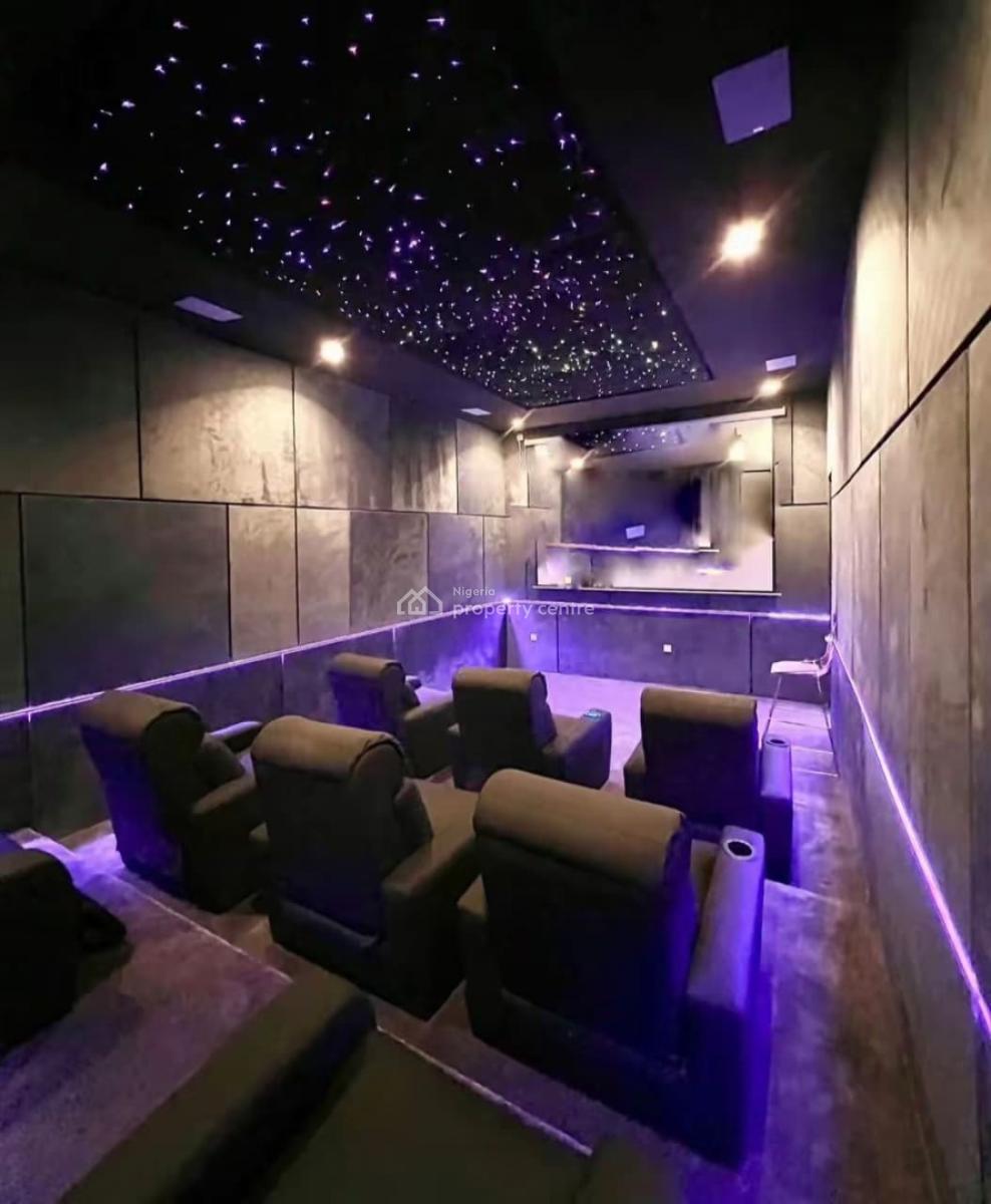 Ultra-luxury Fully Automated 7-bedroom Mansion with Pool, Gym, Asokoro District, Abuja, Detached Duplex for Sale