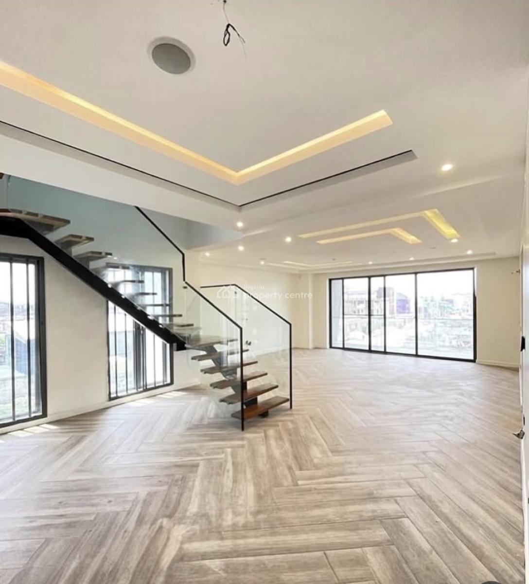 Fully Service 4bedroom Maisonnette with Bq Available with Fitted Kitch, Lekki Right, Lekki Phase 1, Lekki, Lagos, House for Rent