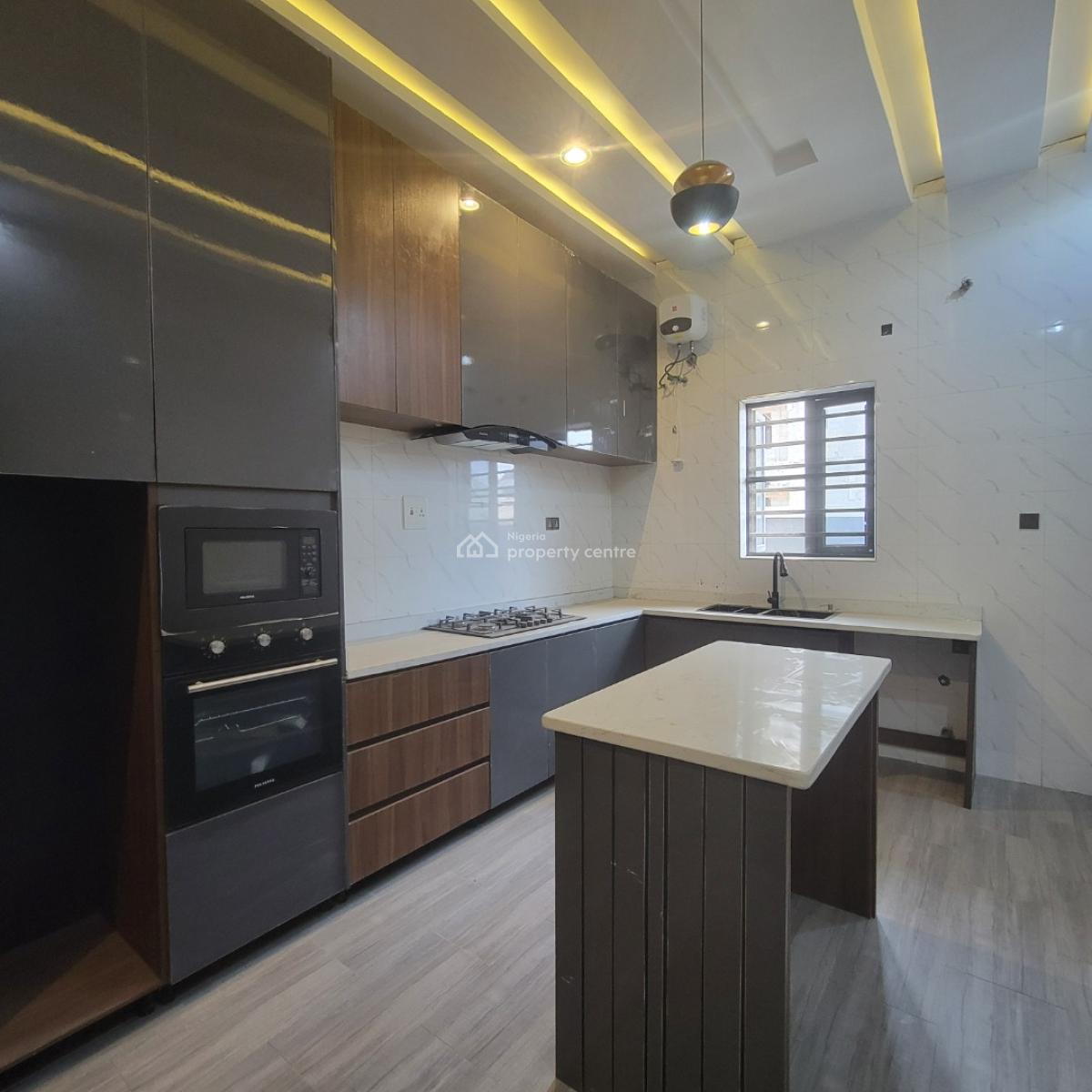 Stunning 4bedroom Terrace Duplex with a Bq,gym and Pool, Sangotedo, Ajah, Lagos, House for Sale