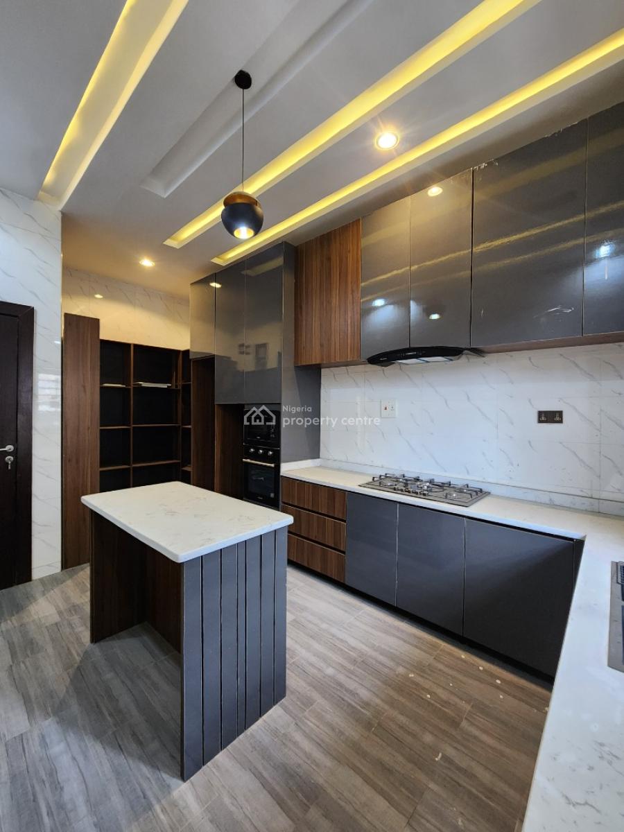 Lovely 4 Bedroom Terrace Duplex with Bq & Pool, Sangotedo, Ajah, Lagos, Terraced Duplex for Sale