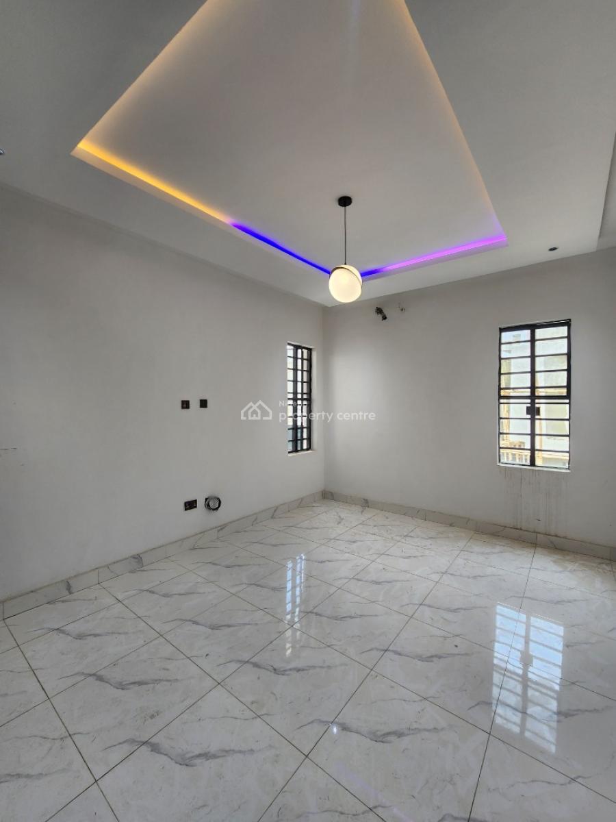 Lovely 4 Bedroom Terrace Duplex with Bq & Pool, Sangotedo, Ajah, Lagos, Terraced Duplex for Sale