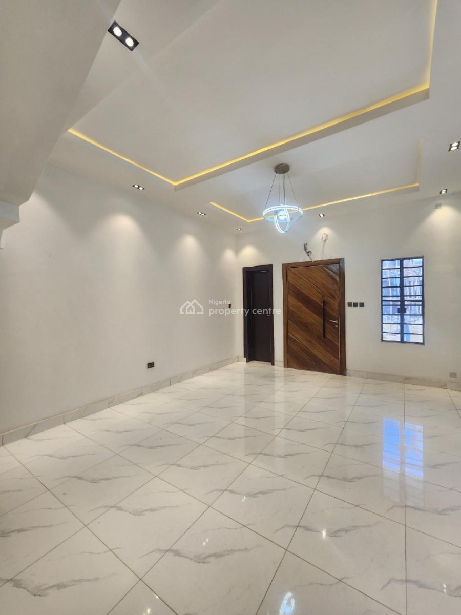 Lovely 4 Bedroom Terrace Duplex with Bq & Pool, Sangotedo, Ajah, Lagos, Terraced Duplex for Sale