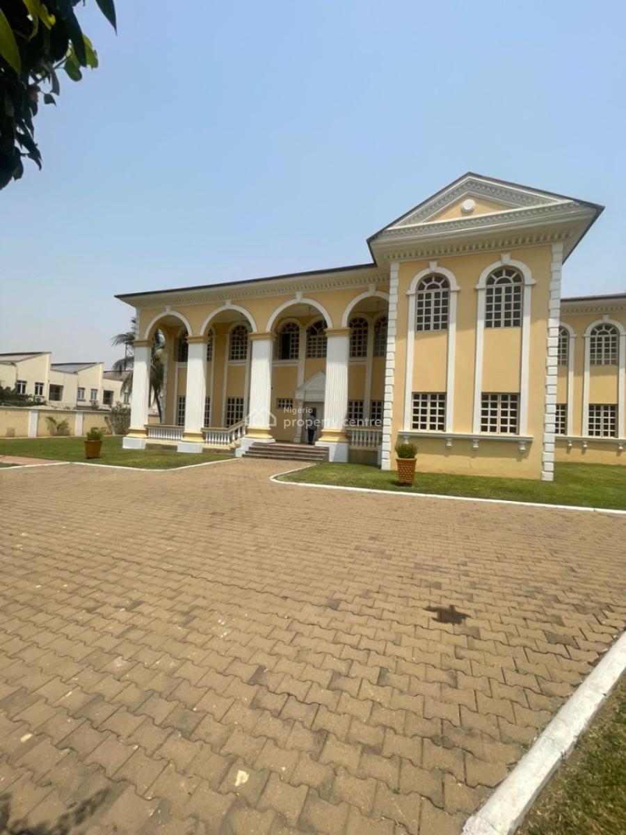 Massive 7 Bedroom Detached Duplex with 2 Rooms Guest Chalet and a Pool, Jabi, Abuja, Detached Duplex for Sale