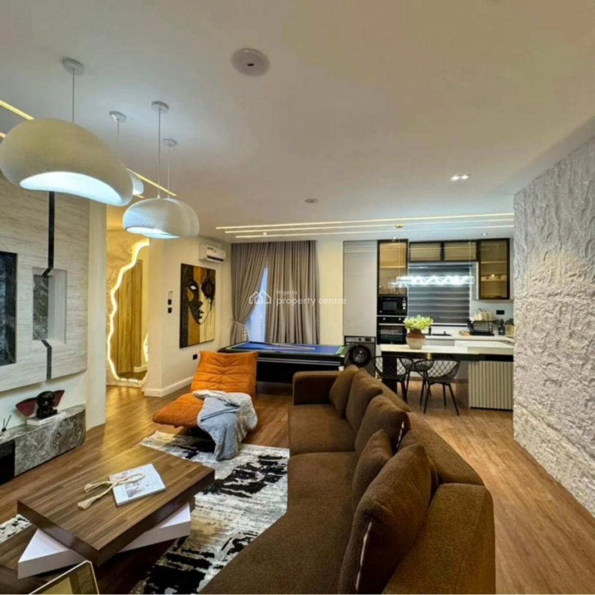 Absolutely Furnished 2 Bed Apartment with   Swimming Pool, Elevator,, Ikate Elegushi, Lekki, Lagos, Flat / Apartment for Sale