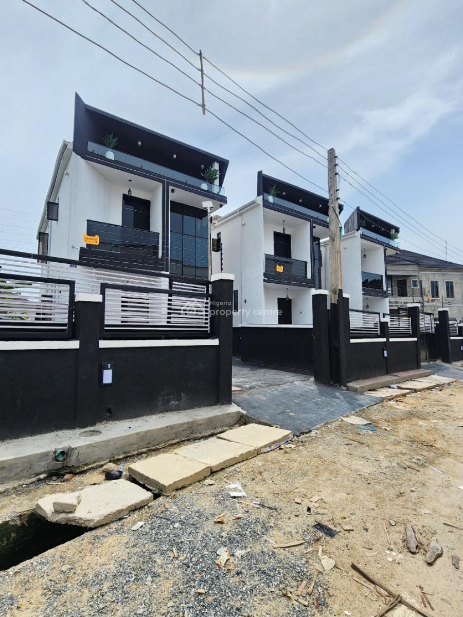 Lovely 4 Bedroom Detached Duplex with a Bq, Sangotedo, Ajah, Lagos, Detached Duplex for Sale