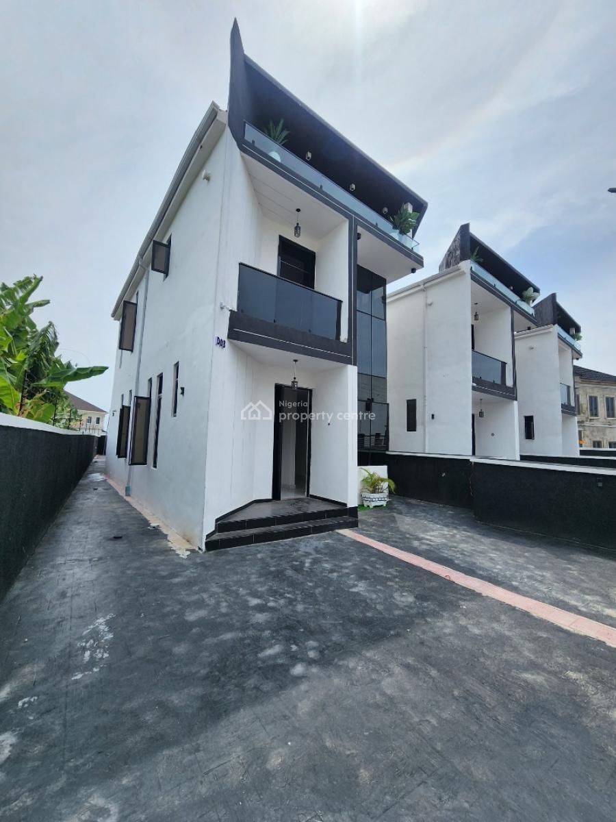 Lovely 4 Bedroom Detached Duplex with a Bq, Sangotedo, Ajah, Lagos, Detached Duplex for Sale