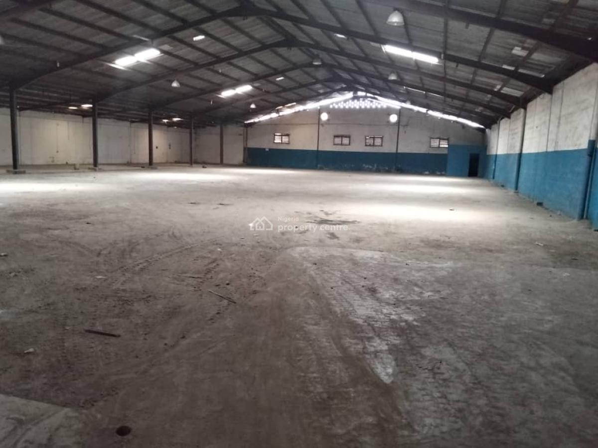 1882 Sq Ft Industrial Warehouse, Off Billings Way, Oregun, Ikeja, Lagos, Warehouse for Rent