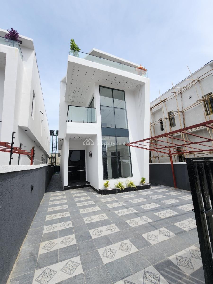 Luxury 5 Bedroom Detached Duplex W/ Bq & Pool in a Secured Estate, Sangotedo, Ajah, Lagos, Detached Duplex for Sale