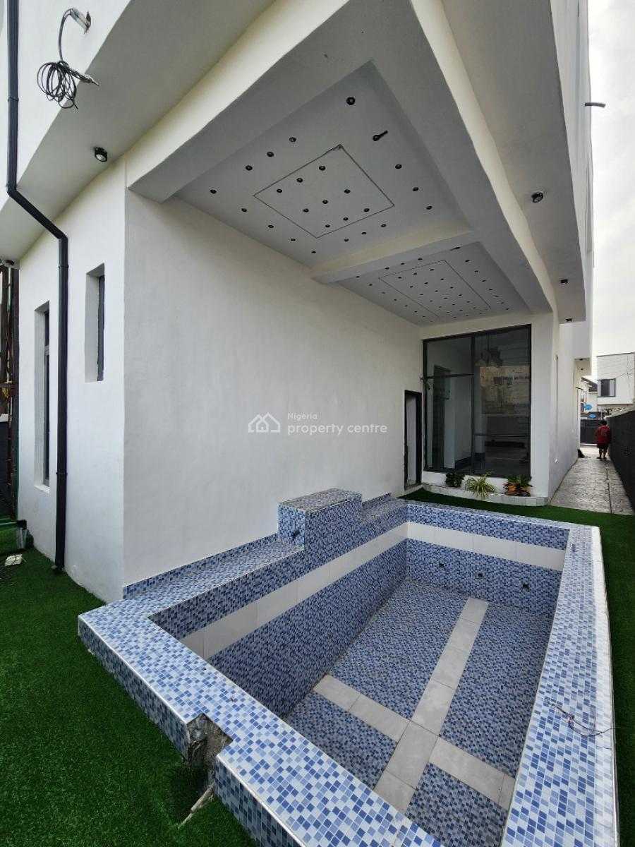 Luxury 5 Bedroom Detached Duplex W/ Bq & Pool in a Secured Estate, Sangotedo, Ajah, Lagos, Detached Duplex for Sale