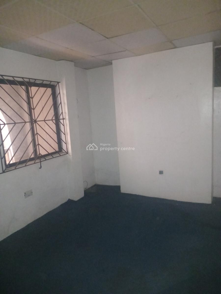 3-bedroom First-floor Rear Flat, Suitable Strictly for Office Use., Adekunle, Yaba, Lagos, Office Space for Rent