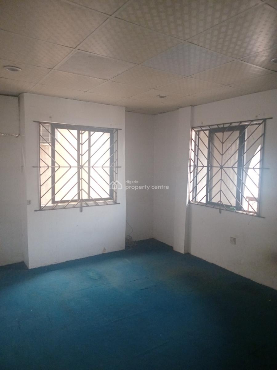 3-bedroom First-floor Rear Flat, Suitable Strictly for Office Use., Adekunle, Yaba, Lagos, Office Space for Rent