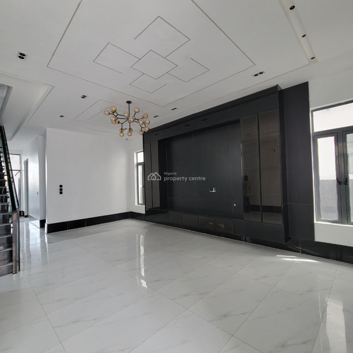 Luxurious 5bedroom Duplex with a Bq and a Pool, Sangotedo, Ajah, Lagos, Detached Duplex for Sale