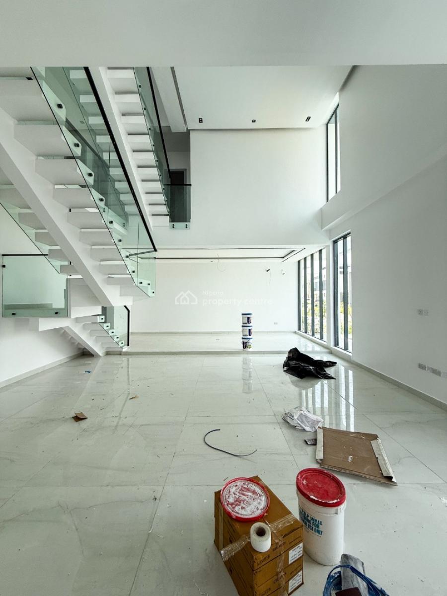 Spacious 5 Bedroom Fully Detached Duplex with Pool & Cinema Gym, Cowrie Creek, Ikate, Lekki, Lagos, Detached Duplex for Sale