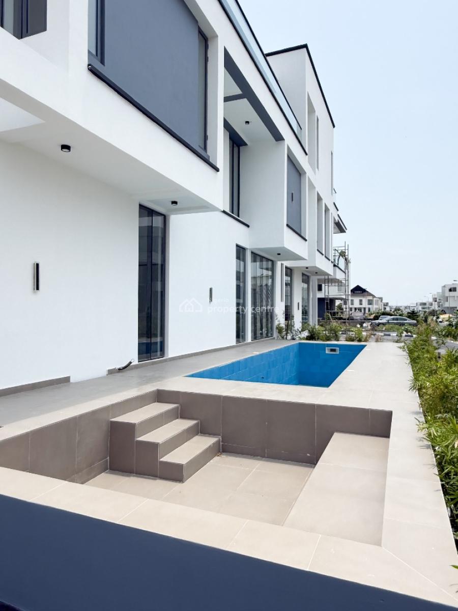 Spacious 5 Bedroom Fully Detached Duplex with Pool & Cinema Gym, Cowrie Creek, Ikate, Lekki, Lagos, Detached Duplex for Sale