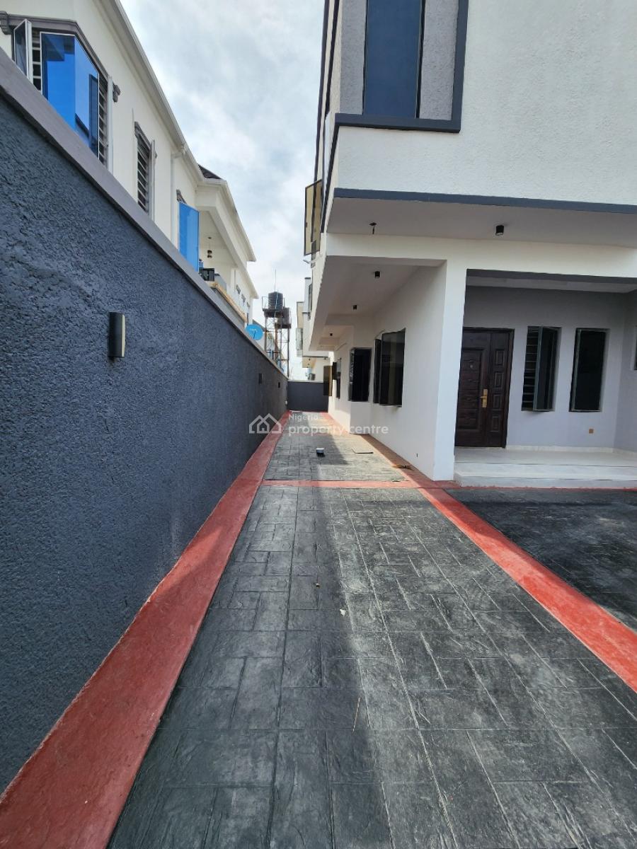 Nicely Built 4 Bedroom Semi Detached Duplex with Bq, Ajah, Lagos, Semi-detached Duplex for Sale